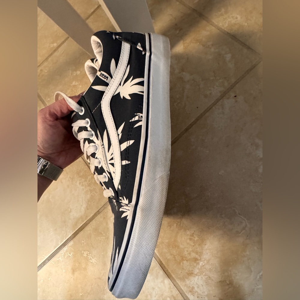 Vans Doren Era Navy Palm Unisex Lace Up Low Skate Sneakers Shoes Size 13 - Picture 6 of 12